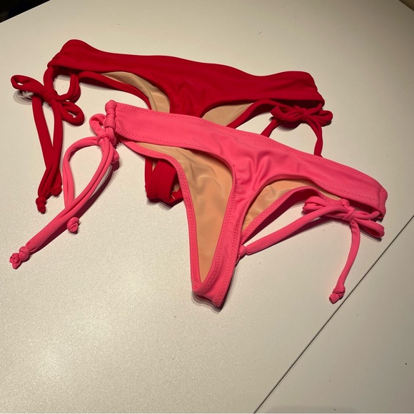 Two thong bikini bottoms - Picture 2 of 6